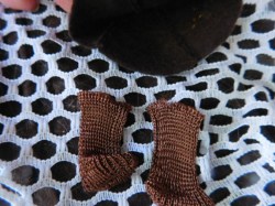 brownie hat and socks a